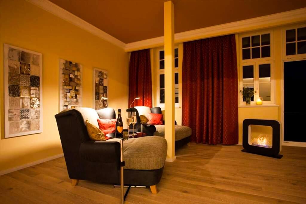 Parkresidenz Lychen, Ferienwohnung 5 Екстериор снимка